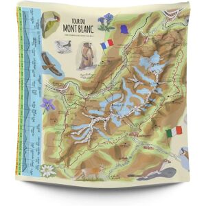 Pacmat - Tour Du Mont Blanc - 140x140 cm - Picnic Blanket Pacmat - Tour Du Mont Blanc - 140x140 cm - Picnic Blanket