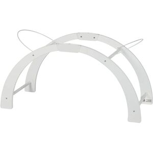 Shnuggle White Moses Basket Stand - Adjustable & Rocking Shnuggle White Moses Basket Stand - Adjustable & Rocking