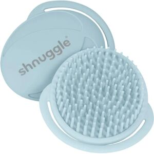 Shnuggle Baby Bath Brush Soft Silicone - Cradle Cap Remover - Blue Shnuggle Baby Bath Brush Soft Silicone - Cradle Cap Remover - Blue