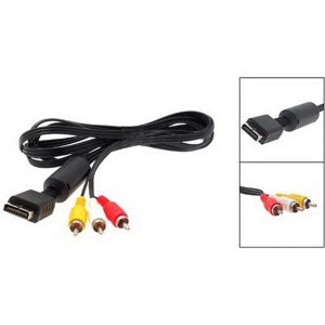 Kabalo RCA to AV Audio Scart Video Cable TV Lead Replacement Adapter for PlayStation PS1 PS2 PS3 Kabalo RCA to AV Audio Scart Video Cable TV Lead Replacement Adapter for PlayStation PS1 PS2 PS3