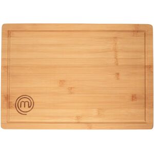 MASTERCHEF Natural Bamboo Double-sided Cutting Board - Kitchen, Bread, Pizza - 39x27cm MASTERCHEF Natural Bamboo Double-sided Cutting Board - Kitchen, Bread, Pizza - 39x27cm