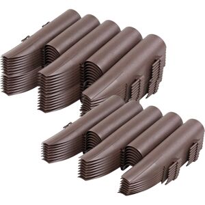 KCT - Palisade Wood - Brown - 3 Pack - Garden Border Edging KCT - Palisade Wood - Brown - 3 Pack - Garden Border Edging
