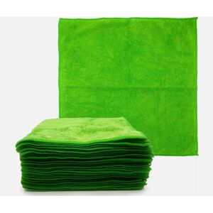 The Dustpan & Brush Store - Microfiber Cloths - Green - 40x40 cm - Cleaning Cloths The Dustpan & Brush Store - Microfiber Cloths - Green - 40x40 cm - Cleaning Cloths