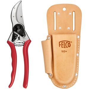Felco - Model 2 - Red - Leather Plus Holster - Pruning shears Felco - Model 2 - Red - Leather Plus Holster - Pruning shears
