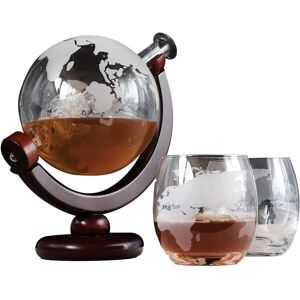 Ingenious Globe Decanter with Glasses Set - Decanter set for travelers Ingenious Globe Decanter with Glasses Set - Decanter set for travelers