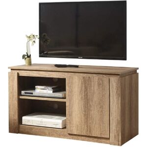 GFW Canyon Compact Oak TV Unit - Dark Oak GFW Canyon Compact Oak TV Unit - Dark Oak