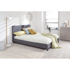 Simplicity 150cm Bed in a Box Grey - Bed in a Box Simplicity 150cm Bed in a Box Grey - Bed in a Box
