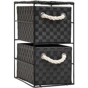 Arpan - 2 Drawer Storage Cabinet - Black - Storage Cabinet Arpan - 2 Drawer Storage Cabinet - Black - Storage Cabinet