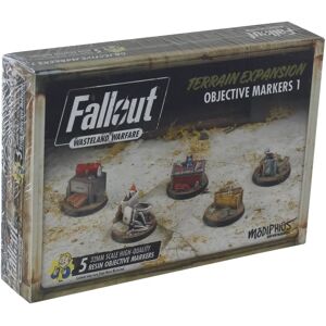 MODIPHIUS Fallout: Wasteland Warfare Terrain Expansion - Objective Markers MODIPHIUS Fallout: Wasteland Warfare Terrain Expansion - Objective Markers