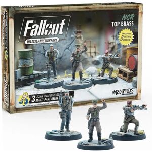 Modiphius NCR Top Brass Miniatures - Fallout Wasteland Warfare Modiphius NCR Top Brass Miniatures - Fallout Wasteland Warfare