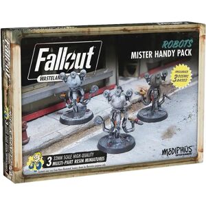 Modiphius Fallout: Wasteland Warfare - Robots: Mr Handy Pack - Jeu de Plateau - Publicité Modiphius Fallout: Wasteland Warfare - Robots: Mr Handy Pack - Jeu de Plateau - Publicité