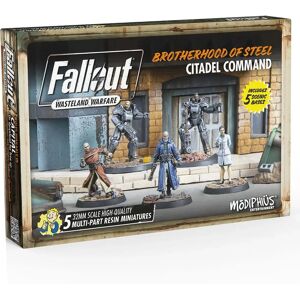 MODIPHIUS Fallout: Wasteland Warfare - Brotherhood Of Steel: Citadel Command - Miniatuur MODIPHIUS Fallout: Wasteland Warfare - Brotherhood Of Steel: Citadel Command - Miniatuur