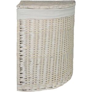 White Cotton Lined Laundry Baskets - Laundry Basket White Cotton Lined Laundry Baskets - Laundry Basket