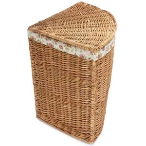 Red Large Cotton-Lined Light Steamed Laundry Basket - Laundry Basket Red Large Cotton-Lined Light Steamed Laundry Basket - Laundry Basket