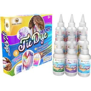 Kit de teinture tie-dye Deluxe Desire de 9 couleurs à l'encre - Publicité Kit de teinture tie-dye Deluxe Desire de 9 couleurs à l'encre - Publicité