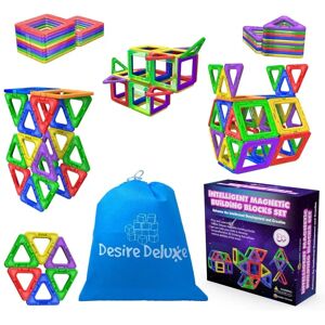 Blocs de construction magnétiques DESIRE DELUXE - 94 pièces - Publicité Blocs de construction magnétiques DESIRE DELUXE - 94 pièces - Publicité