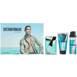 Cristiano Ronaldo CR7 Origins Gift Set - Eau de Toilette, Shower Gel & Body Spray Cristiano Ronaldo CR7 Origins Gift Set - Eau de Toilette, Shower Gel & Body Spray