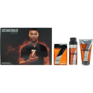 Cristiano Ronaldo CR7 Fearless Gift Set - Eau de Toilette, Shower Gel & Body Spray Cristiano Ronaldo CR7 Fearless Gift Set - Eau de Toilette, Shower Gel & Body Spray