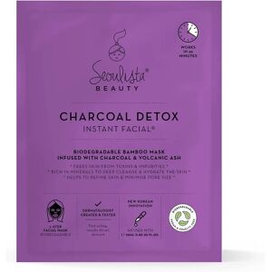 Seoulista Beauty Charcoal Detox Masque Instantané - Masque Visage - Publicité Seoulista Beauty Charcoal Detox Masque Instantané - Masque Visage - Publicité