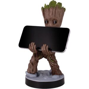 Exquisite Gaming Cable Guys - Phone & Controller Holder - Marvel Avengers - Baby Groot - Phone & Exquisite Gaming Cable Guys - Phone & Controller Holder - Marvel Avengers - Baby Groot - Phone &