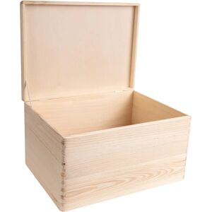Creative Deco Wooden Box - 40x30x24 cm - Memory Storage Container Creative Deco Wooden Box - 40x30x24 cm - Memory Storage Container