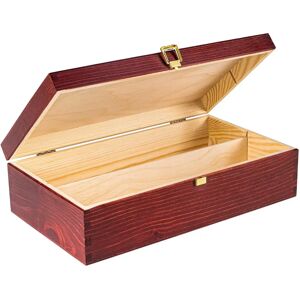 Creative Deco Red Wine Box Wooden Box - Wine box for 2 bottles - Gift & Storage Creative Deco Red Wine Box Wooden Box - Wine box for 2 bottles - Gift & Storage