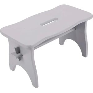 Creative Deco Gray Footstool - Children & Adult Support Creative Deco Gray Footstool - Children & Adult Support