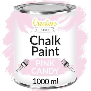 Creative Deco Peinture Rose à la Craie - Rénovation de Meubles - 1000ml - Publicité Creative Deco Peinture Rose à la Craie - Rénovation de Meubles - 1000ml - Publicité