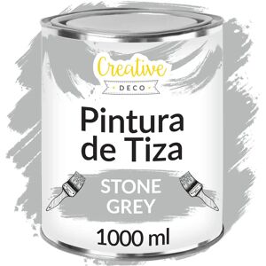 Creative Deco Grey Chalk Paint for Furniture - Furniture Paint - Vintage Style Creative Deco Grey Chalk Paint for Furniture - Furniture Paint - Vintage Style