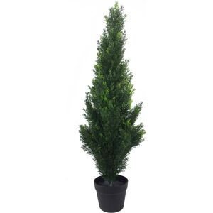 Brand Unknown Cedar Cypress UV Artificial Topiary 90cm - Artificial Tree Brand Unknown Cedar Cypress UV Artificial Topiary 90cm - Artificial Tree
