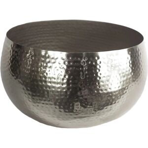 Leaf XL Metal bowl 32 x 20cm Hammered Silver - Indoor Decor Leaf XL Metal bowl 32 x 20cm Hammered Silver - Indoor Decor
