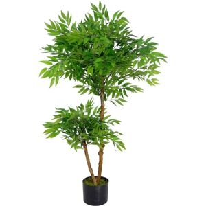 Leaf Design UK 100cm Artificial Ficus Tree - Realistic Indoor Plant Leaf Design UK 100cm Artificial Ficus Tree - Realistic Indoor Plant