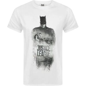 DC Comics Justice League White Men’s T-Shirt - T-Shirt DC Comics Justice League White Men’s T-Shirt - T-Shirt