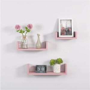 Spot On Dealz G-0247 - Blush - U Shape - 3-pack Wall Shelf Spot On Dealz G-0247 - Blush - U Shape - 3-pack Wall Shelf
