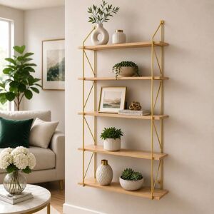 Spot On Dealz - 0435 Gold Shelves - Gold Spot On Dealz - 0435 Gold Shelves - Gold