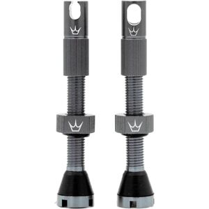 Peaty's x Chris King MK2 Tubeless Valves - Slate / 42mm Valve - Valves Peaty's x Chris King MK2 Tubeless Valves - Slate / 42mm Valve - Valves