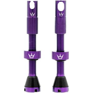 Peaty's x Chris King MK2 Tubeless Ventiler - Violet - 42mm - Unisex Peaty's x Chris King MK2 Tubeless Ventiler - Violet - 42mm - Unisex