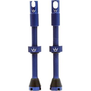 Peaty's x Chris King MK2 Tubeless Valves - Navy - 60mm - Tubeless Valves Peaty's x Chris King MK2 Tubeless Valves - Navy - 60mm - Tubeless Valves