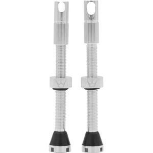 Peaty's x Chris King MK2 Tubeless Valves - Silver / 60mm Valve - Tubeless Valves Peaty's x Chris King MK2 Tubeless Valves - Silver / 60mm Valve - Tubeless Valves