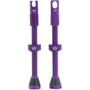Peaty's x Chris King MK2 Violet Tubeless Valves - 60mm Peaty's x Chris King MK2 Violet Tubeless Valves - 60mm