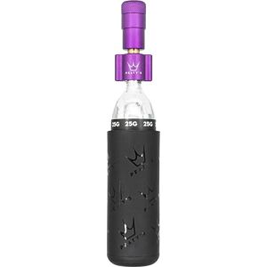 Inflateur de pneus CO2 Holeshot de Peaty's - Violet - Publicité Inflateur de pneus CO2 Holeshot de Peaty's - Violet - Publicité