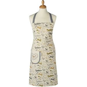 Cooksmart Woodland Cotton Apron - Beige - Unisex - Apron Cooksmart Woodland Cotton Apron - Beige - Unisex - Apron