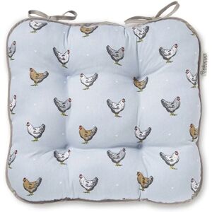 Cooksmart Farmers Kitchen Seat Pad - Baby Blue - 35cm x 35cm - Seat Pad Cooksmart Farmers Kitchen Seat Pad - Baby Blue - 35cm x 35cm - Seat Pad
