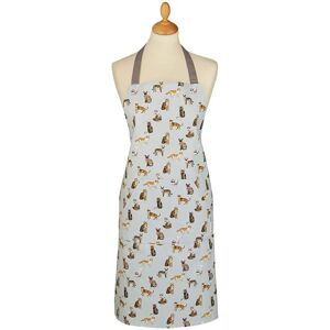 Cooksmart Curious Cats Apron Light Blue - Apron Cooksmart Curious Cats Apron Light Blue - Apron