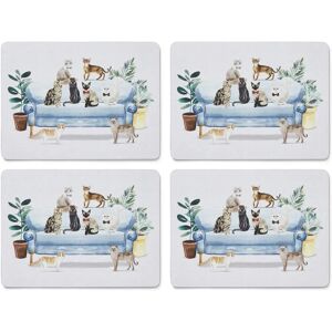 Cooksmart Curious Cats Cork Placemats - Set of 4 Cooksmart Curious Cats Cork Placemats - Set of 4