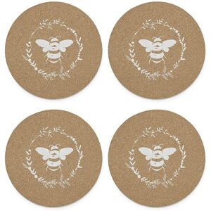 Cooksmart Bumble Bees Set of 4 Placemats - Place Mats Cooksmart Bumble Bees Set of 4 Placemats - Place Mats