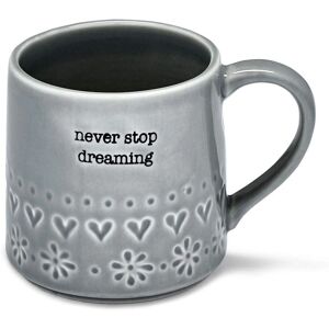 Cooksmart Never Stop Dreaming Grey Mug - Mug Cooksmart Never Stop Dreaming Grey Mug - Mug