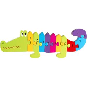 Orange Tree Toys Krokodil Zahlpuzzle - Mehrfarbig Orange Tree Toys Krokodil Zahlpuzzle - Mehrfarbig