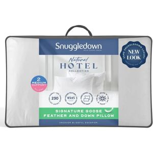 Snuggledown Goose Feather & Down Medium Support Pillows - Pillows Snuggledown Goose Feather & Down Medium Support Pillows - Pillows