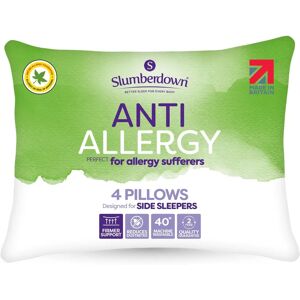Slumberdown Model - 4 Pack Anti-Allergy Firm Support Pillows - Pillow Slumberdown Model - 4 Pack Anti-Allergy Firm Support Pillows - Pillow